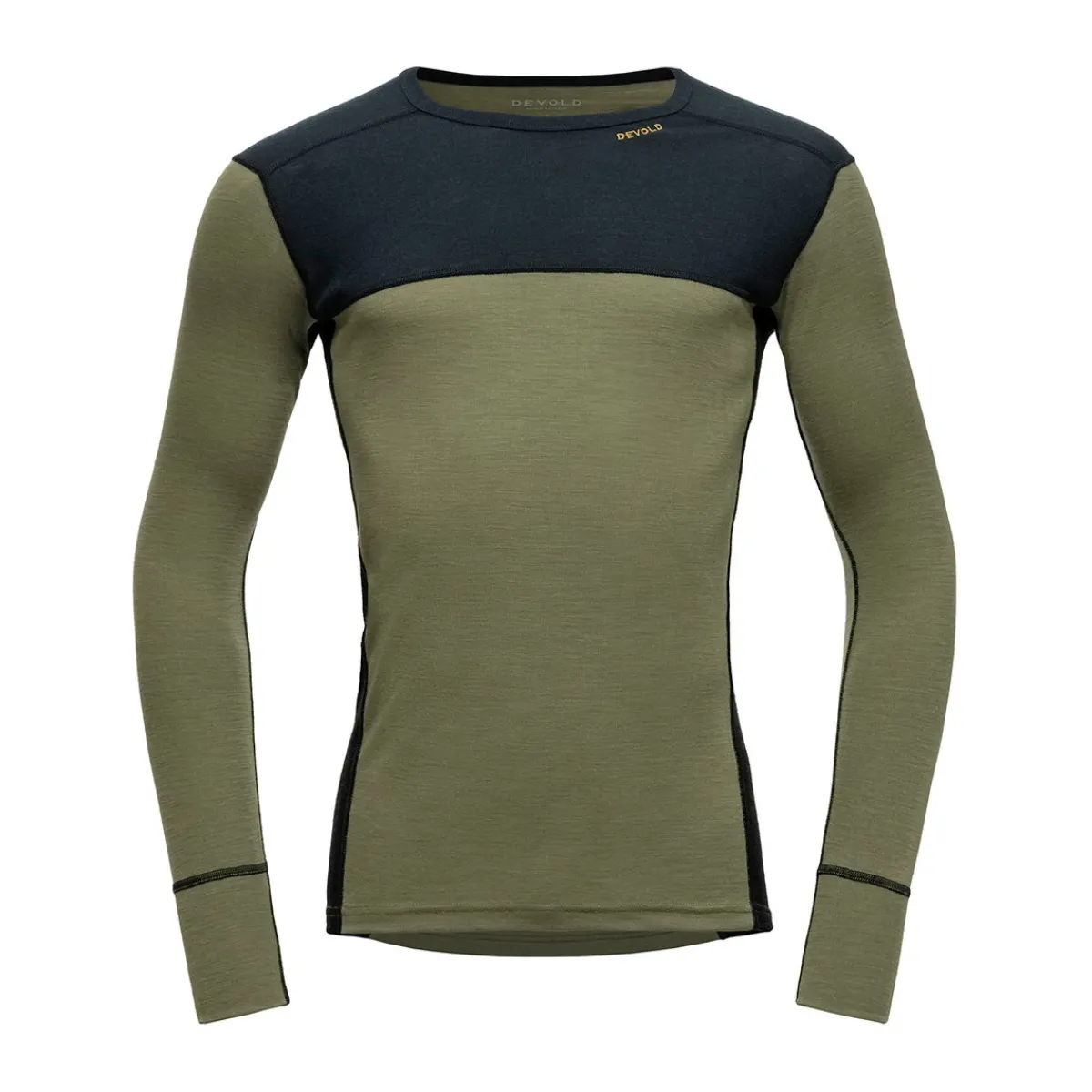Lauparen Merino 190 Shirt, herre (Ink Lichen)-DEVOLD Hot