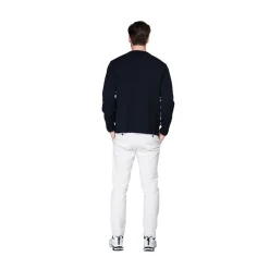 Nansen Refined Sweater (Navy)-DEVOLD Clearance