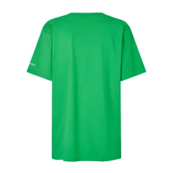 DGP T-shirt Køver Broderi, Grøn-DEGRØNNEPIGESPEJDERE Sale