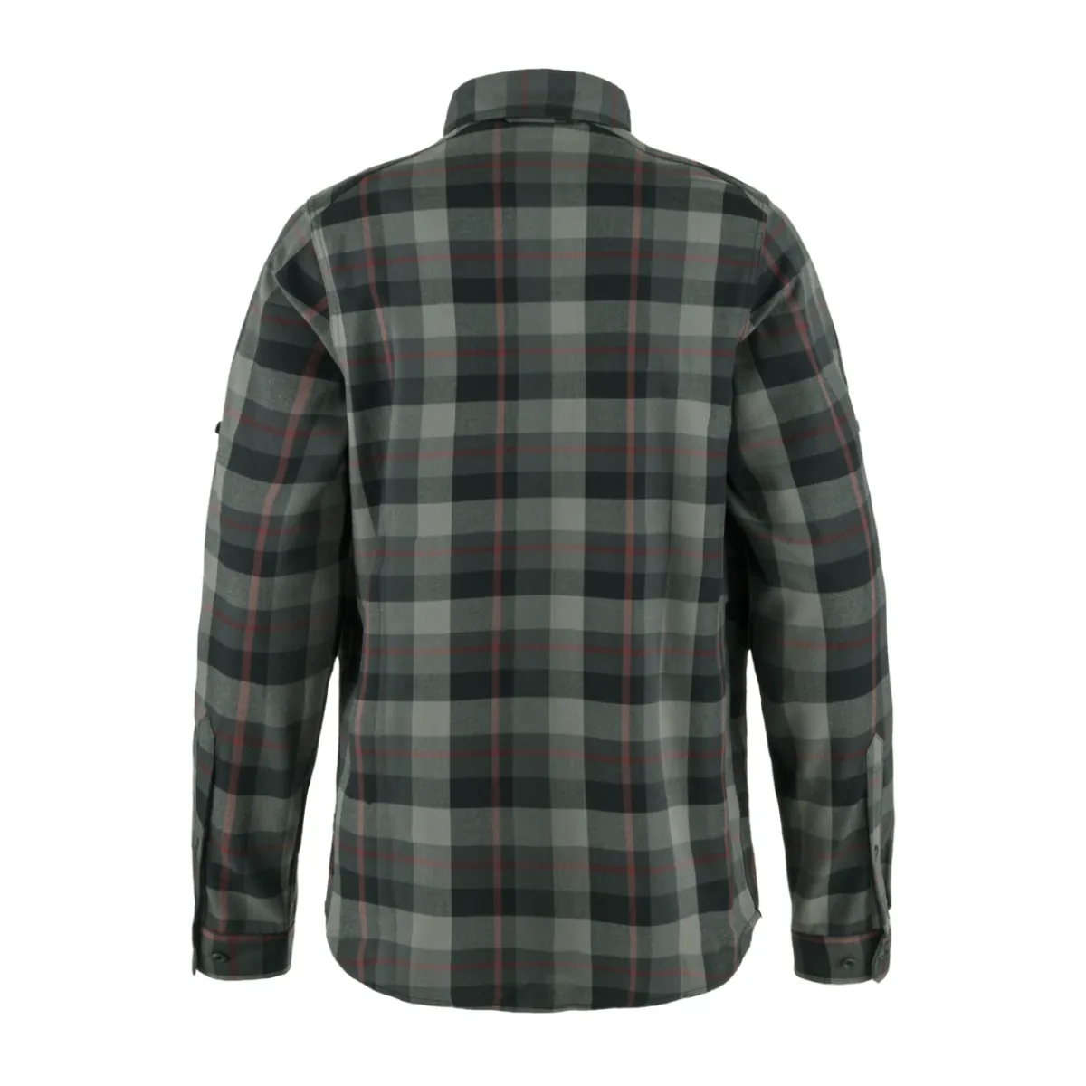 Fjällräven Fjällglim Skjorte, herre (Black Grey)-FJÄLLRÄVEN New