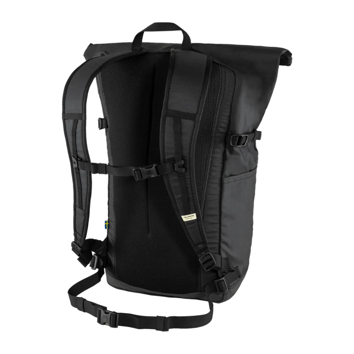 Fjällräven High Coast Foldsack 24 L rygsæk (Black)-FJÄLLRÄVEN Outlet
