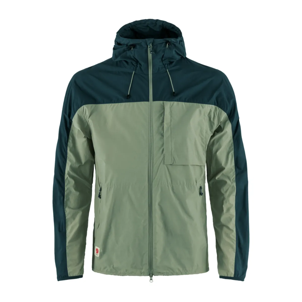 Fjällräven High Coast Wind Jakke, herre (Patina Green Navy)-FJÄLLRÄVEN Hot