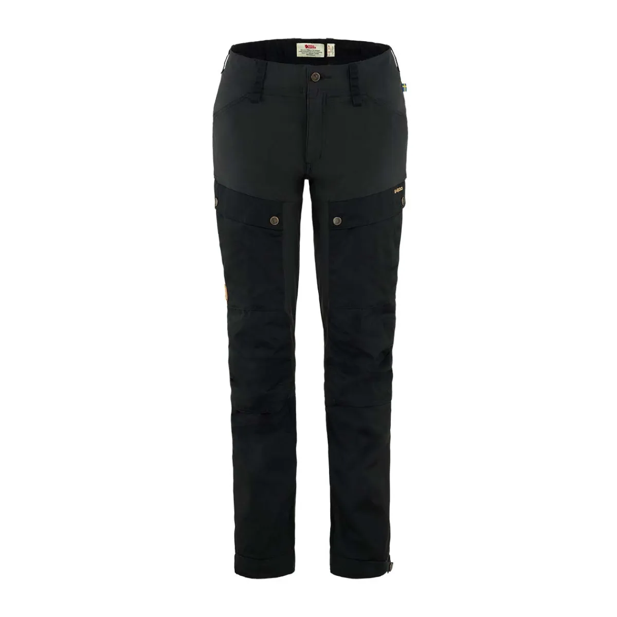 Fjällräven Keb Bukser Curved, dame (Black)-FJÄLLRÄVEN New