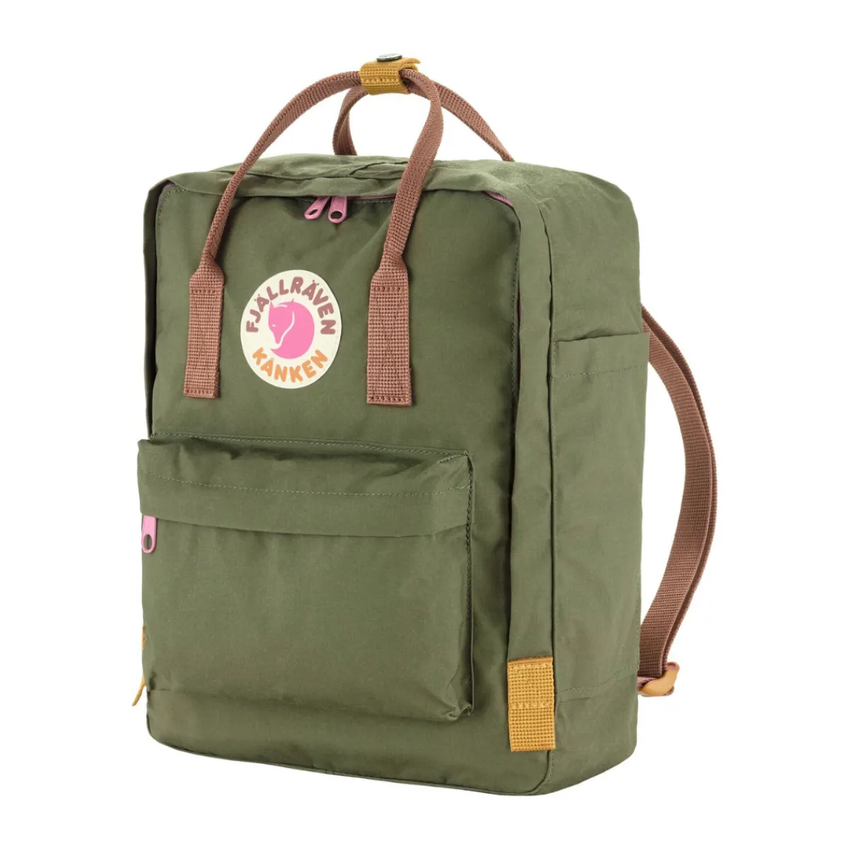Fjällräven Kånken Koncept rygsæk 16 L (Green Khaki Dust)-FJÄLLRÄVEN Discount