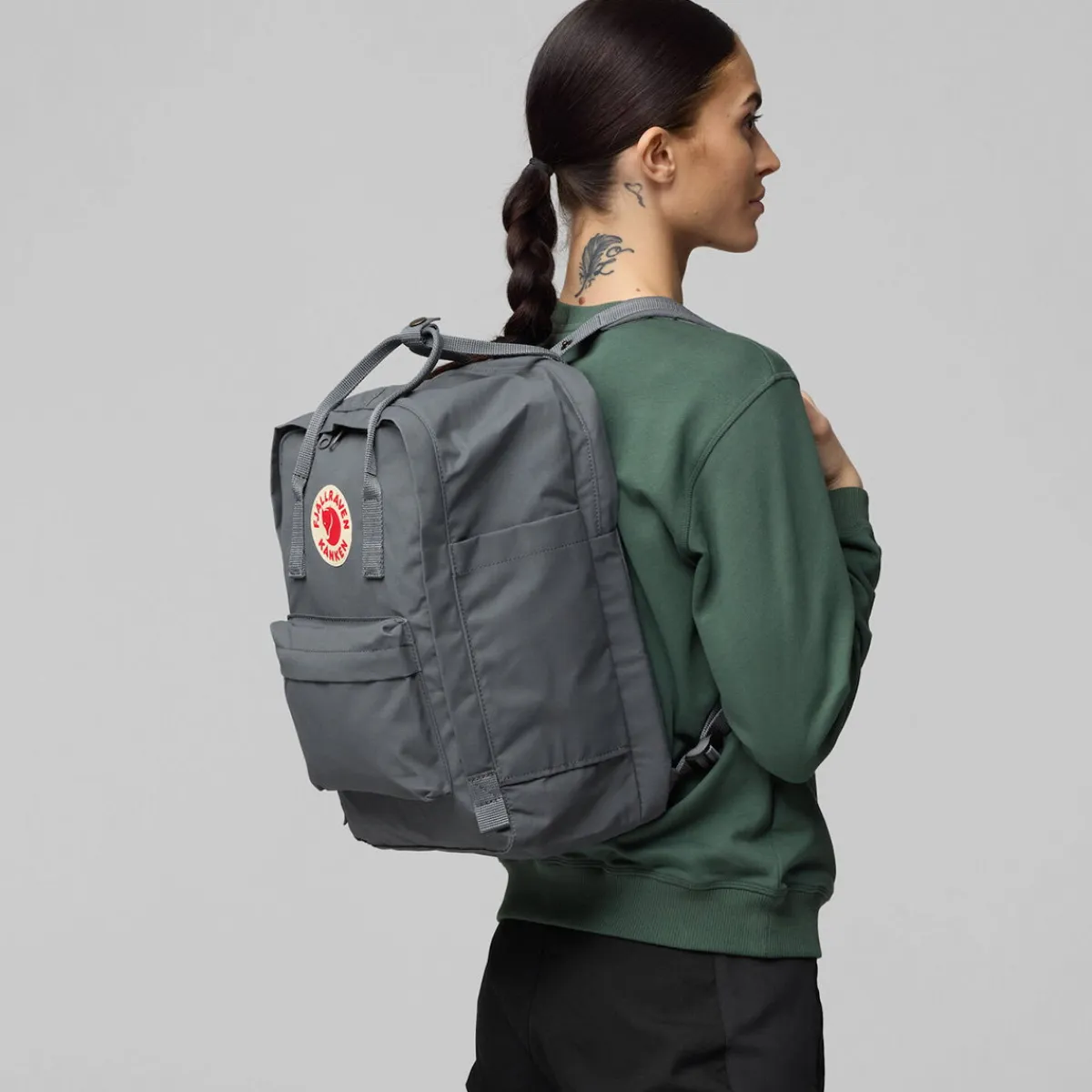 Fjällräven Kånken Laptop 15" computerrygsæk (Navy)-FJÄLLRÄVEN Clearance