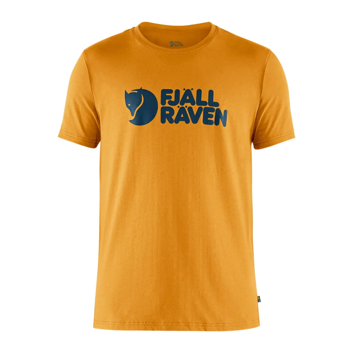 Fjällräven Logo T-shirt, herre (Ochre)-FJÄLLRÄVEN Online