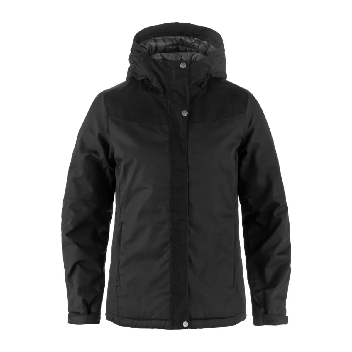 Fjällräven Stina Padded Vinterjakke, dame (Black)-FJÄLLRÄVEN Outlet