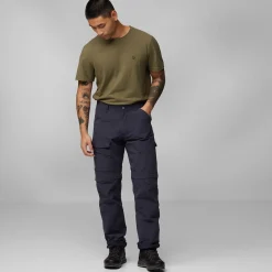 Fjällräven Travellers MT Zip-Off Bukser, herre (Dark Navy)-FJÄLLRÄVEN Online