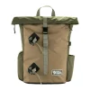 Fjällräven Vardag Foldsack 25 L rygsæk (Green Clay)-FJÄLLRÄVEN Outlet