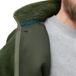 Fjällräven Vardag Pile Fleece, herre (Deep Forest / Laurel Green)-FJÄLLRÄVEN New