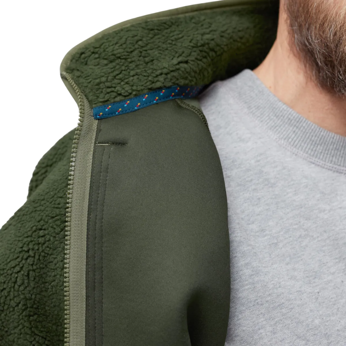 Fjällräven Vardag Pile Fleece, herre (Deep Forest / Laurel Green)-FJÄLLRÄVEN New