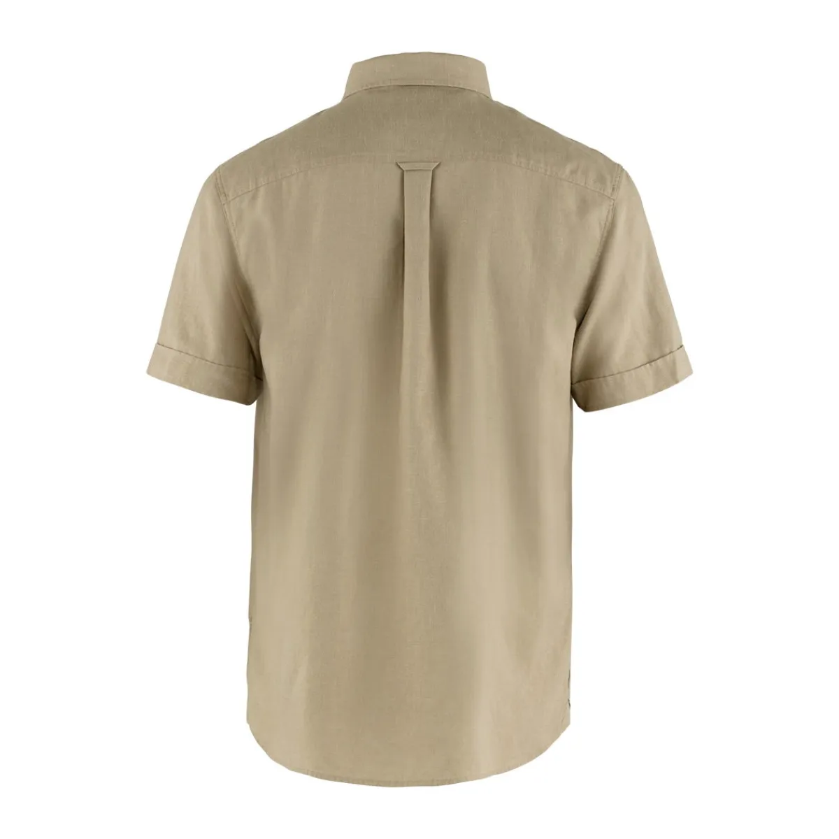 Fjällräven Övik Travel Shirt SS, herre (Sand Stone)-FJÄLLRÄVEN