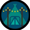 Fokusmærke Glamping (trop)-DDS New