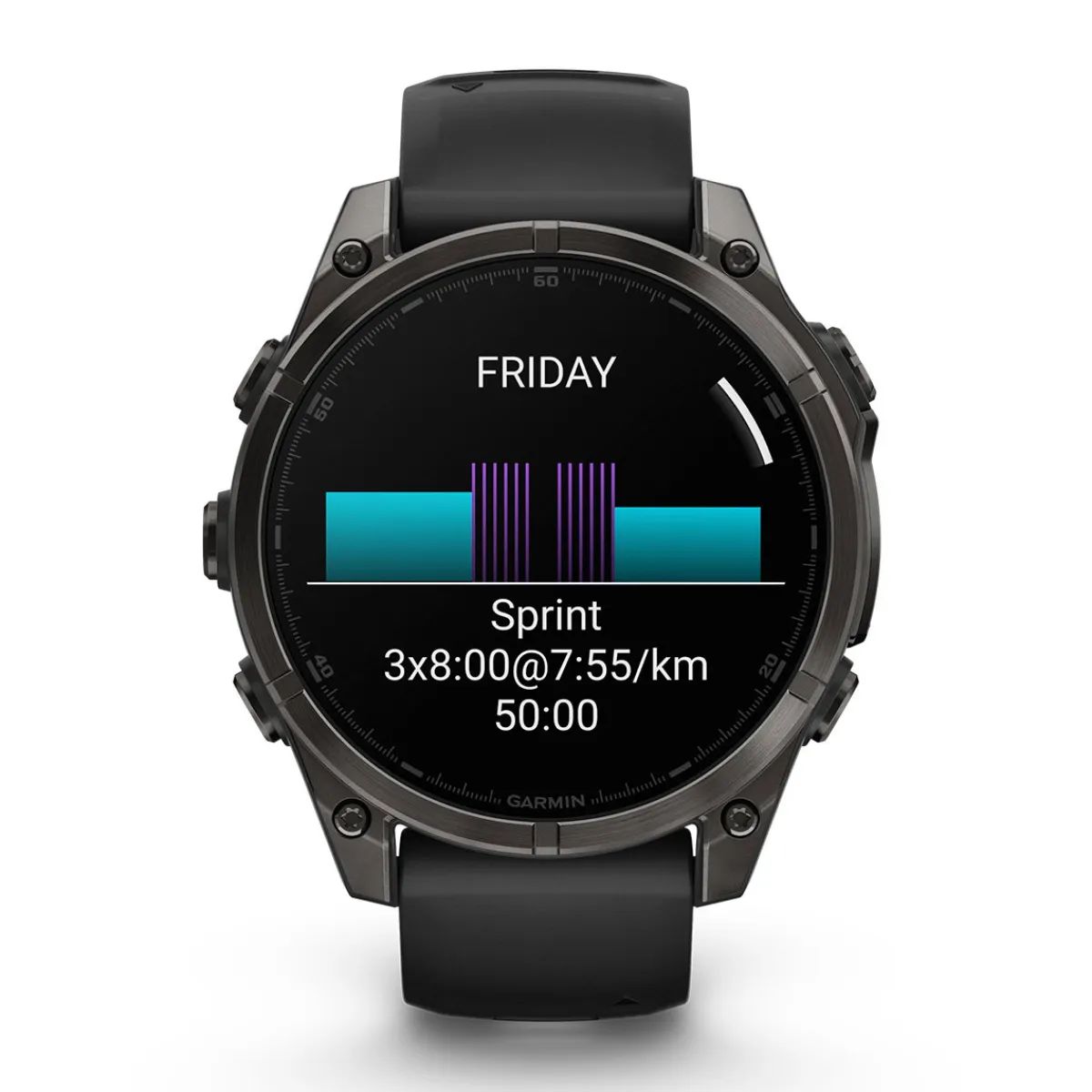 Fenix 8 AMOLED Sapphire, 47 mm (Carbon Grey)-GARMIN
