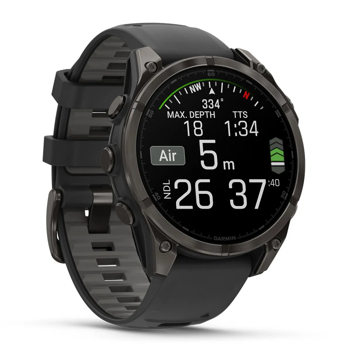 Fenix 8 AMOLED Sapphire, 47 mm (Carbon Grey)-GARMIN
