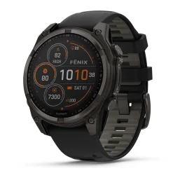 Fenix 8 Sapphire Solar, 47mm (Carbon Grey)-GARMIN Clearance
