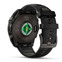 Fenix 8 Sapphire Solar, 47mm (Carbon Grey)-GARMIN Clearance