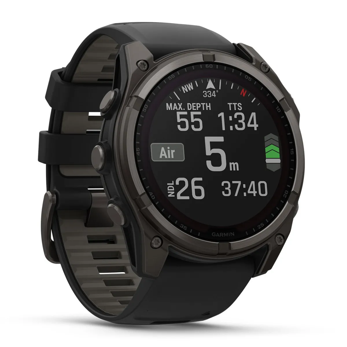 Fenix 8 Sapphire Solar, 51mm (Carbon Grey)-GARMIN Online
