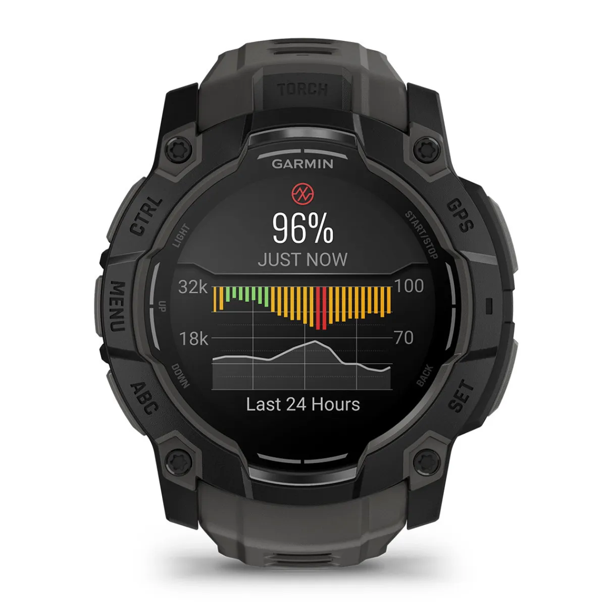 Instinct 3 AMOLED, 50mm (Black)-GARMIN
