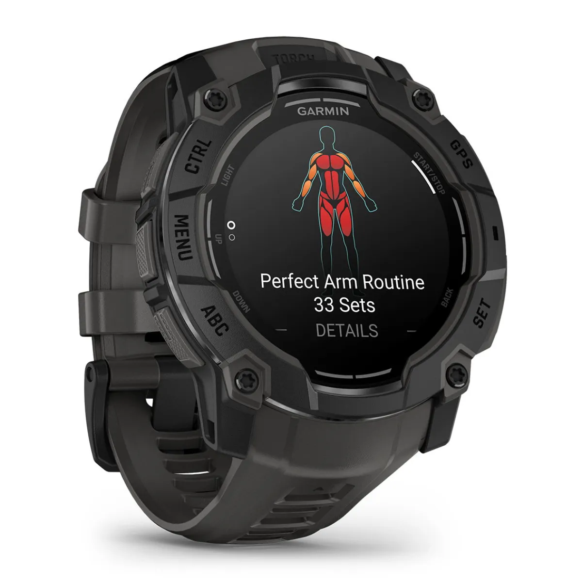 Instinct 3 AMOLED, 50mm (Black)-GARMIN