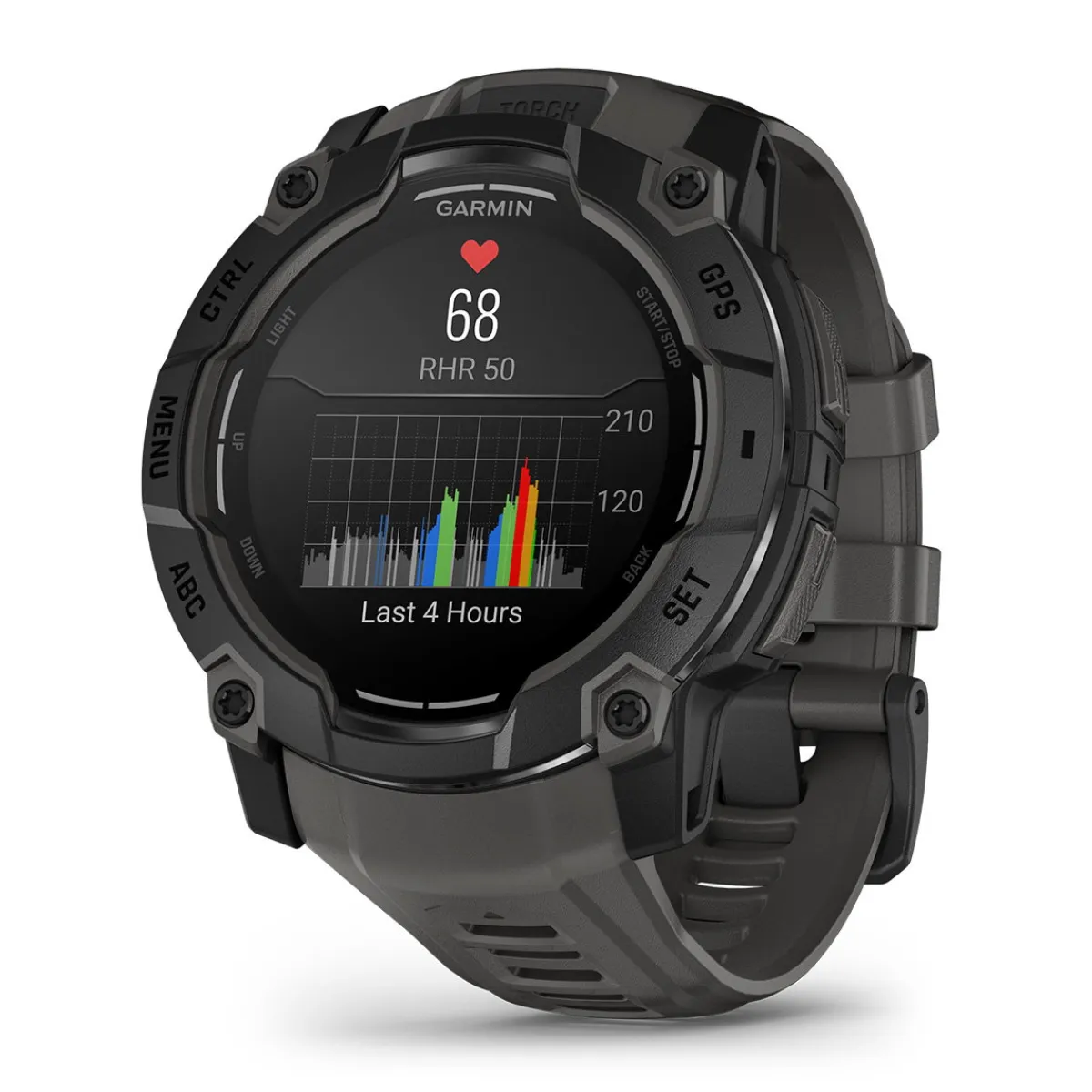 Instinct 3 AMOLED, 50mm (Black)-GARMIN