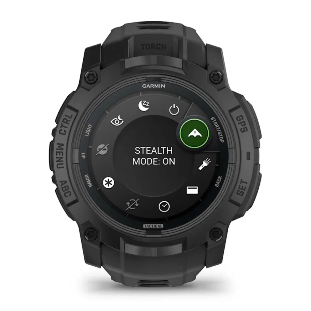 Instinct 3 Tactical AMOLED 50mm GPS-smartwatch (Black)-GARMIN Discount