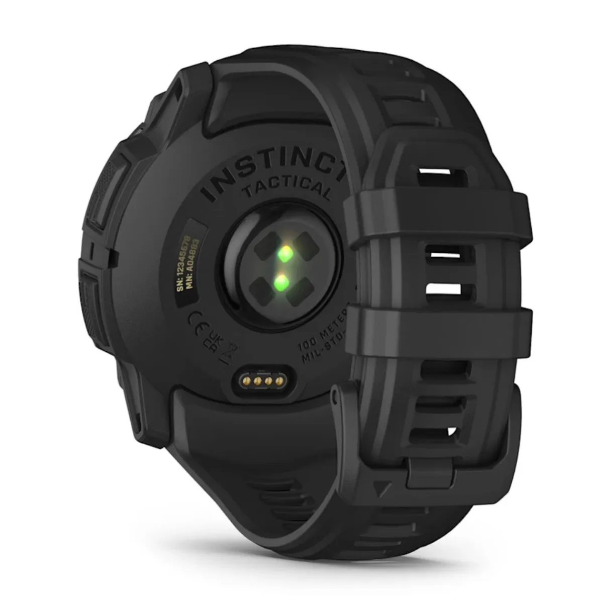 Instinct 3 Tactical AMOLED 50mm GPS-smartwatch (Black)-GARMIN Discount