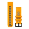 26mm QuickFit Silicone urrem (Spark Orange / Graphite)-GARMIN Discount