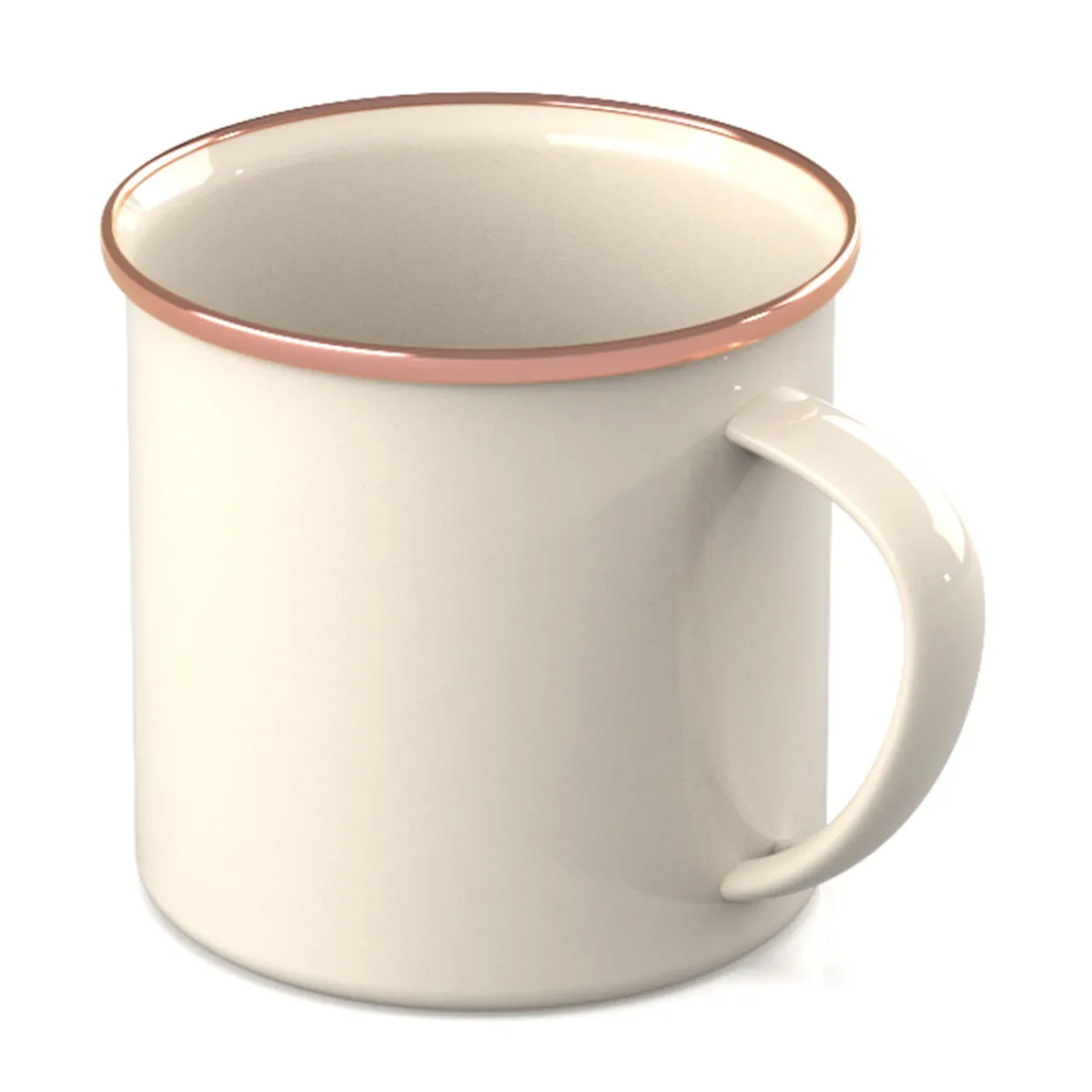Mesa Enamelware Cup / emalje kop (Cream)-GSI Discount
