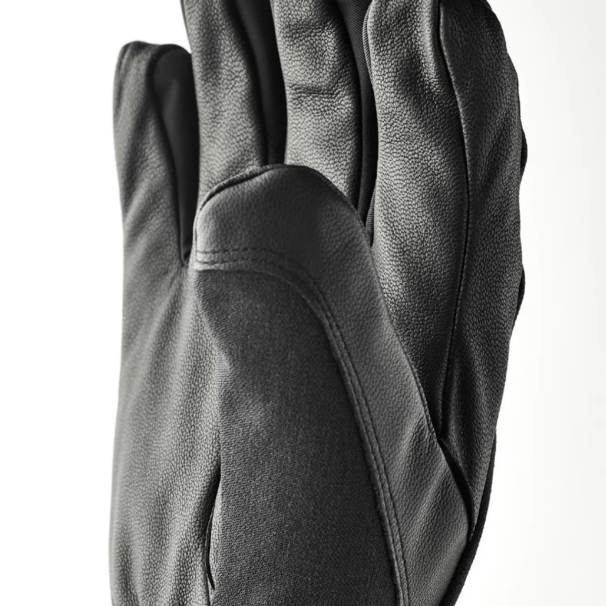 All Mountain Czone 5-finger skihandske, herre (Black)-HESTRA Clearance