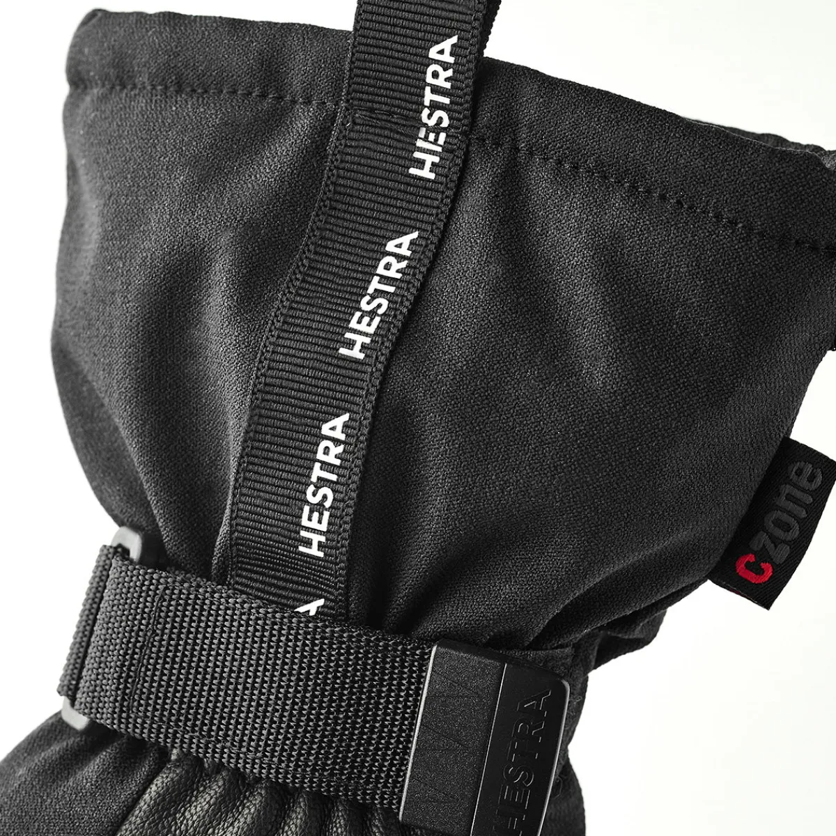 All Mountain Czone 5-finger skihandske, herre (Black)-HESTRA Clearance