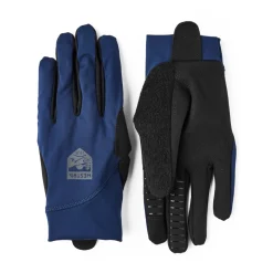 Apex Long 5-Finger Cykelhandsker (Navy)-HESTRA