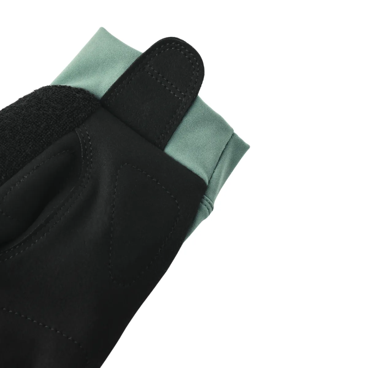 Apex Short 5-Finger Cykelhandsker (Silver Green)-HESTRA New