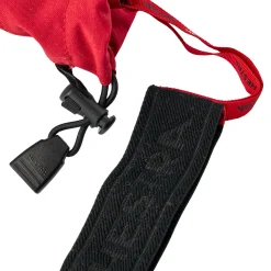 Army Leather Heli Ski 3-finger skihandske (Red)-HESTRA Online