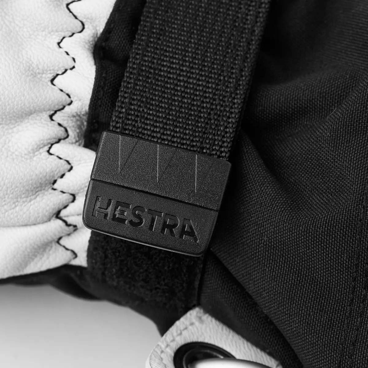 Army Leather Heli Ski 5-finger skihandske (Black)-HESTRA Best