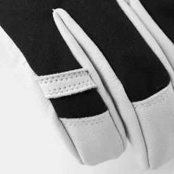Army Leather Heli Ski 5-finger skihandske (Black)-HESTRA Best