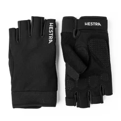 Bike Guard D3O Short 5-Finger Cykelhandsker (Black)-HESTRA Hot