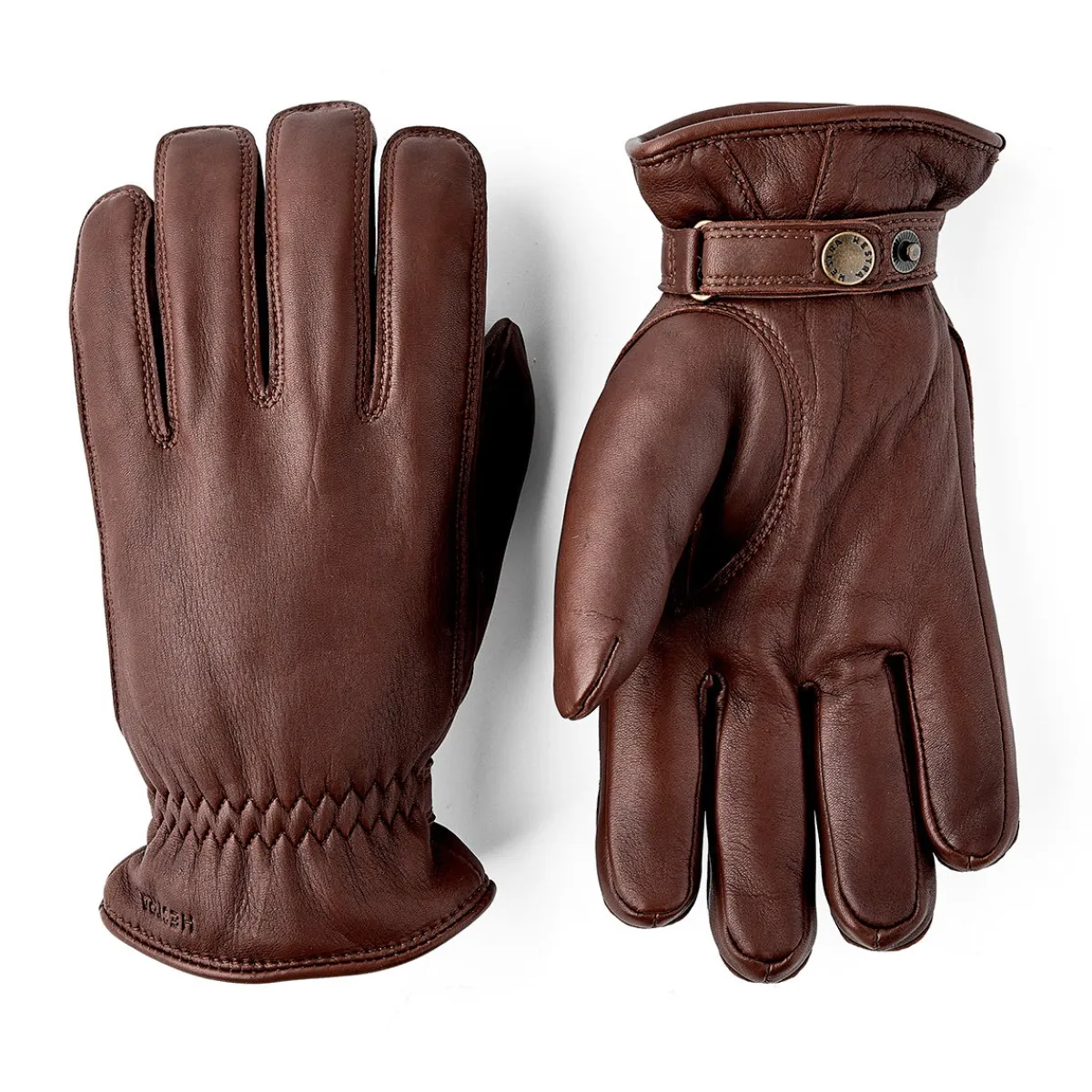 Burensvik handske, herre (Chocolate)-HESTRA Hot