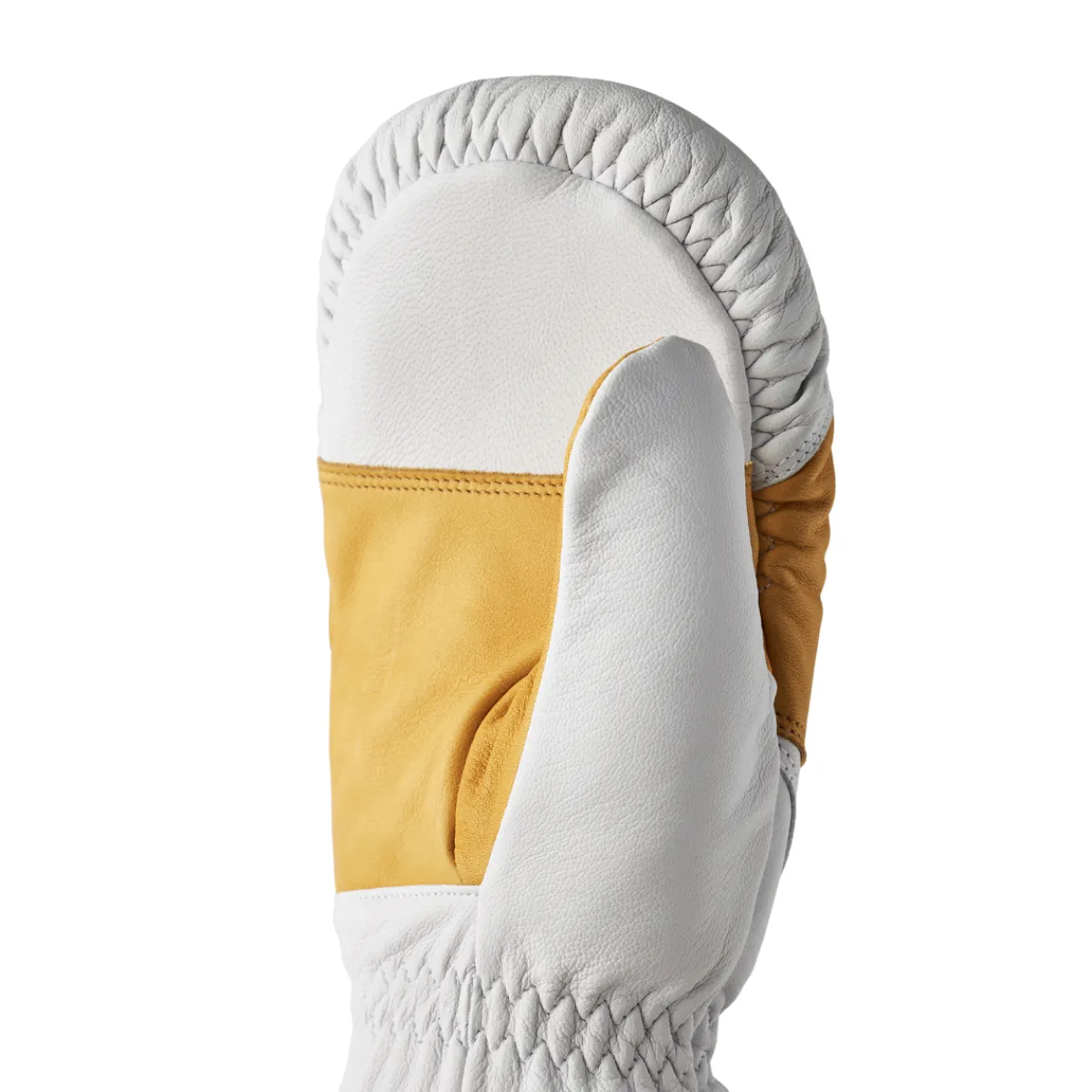 reMix Læderluffer (Tan Offwhite)-HESTRA Discount
