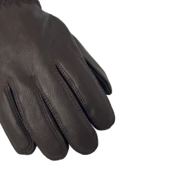 Tore Deerskin handske, herre (Chocolate)-HESTRA Discount