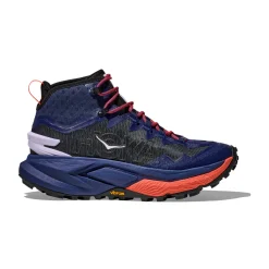 ONE ONE Mafate Hike vandrestøvle, dame (Midnight Blue / Neon Flame)-HOKA Hot