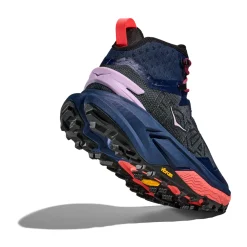 ONE ONE Mafate Hike vandrestøvle, dame (Midnight Blue / Neon Flame)-HOKA Hot
