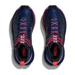 ONE ONE Mafate Hike vandrestøvle, dame (Midnight Blue / Neon Flame)-HOKA Hot