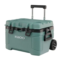 Trailmate 52 Qt Roller Cooler køleboks 49 L (Spruce)-IGLOO Clearance