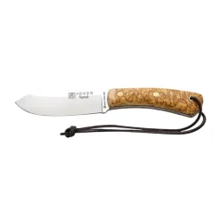 Joker Nessmuk Massurbirk Bushcraft- og jagtkniv (Brown)-JOKER KNIVES Discount
