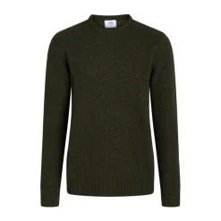 Klitmøller Collective Aage Knit Sweater, herre (Olive)-KLITMØLLER COLLECTIV