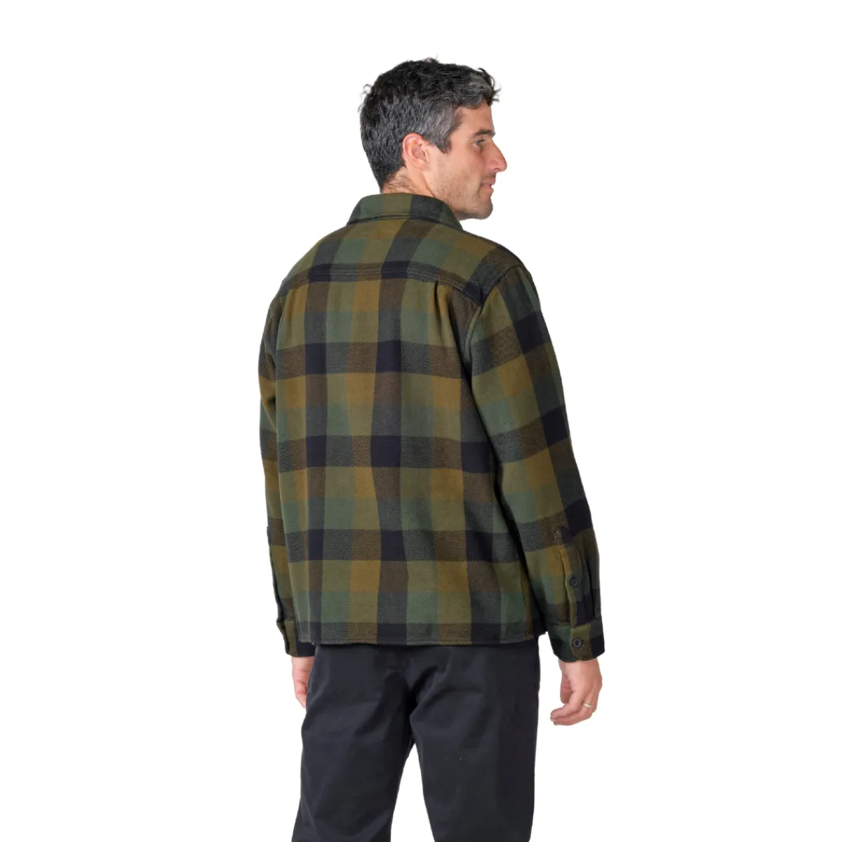 Klitmøller Collective Casper Shirt, herre (Olive Check)-KLITMØLLER COLLECTIV Sale