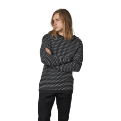 Klitmøller Collective Hugo Knit Sweater, herre (Olive Cream)-KLITMØLLER COLLECTIV New
