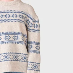 Klitmøller Collective Jette Knit striktrøje, dame (Pastel Sand Ocean)-KLITMØLLER COLLECTIV