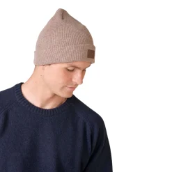 Klitmøller Collective Rib Beanie (Sand)-KLITMØLLER COLLECTIV New